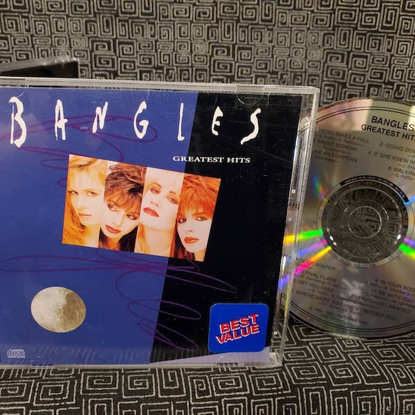 The Bangles Greatest Hits CD - Best Of Compact Disc -Susanna Hoffs - Manic Monday - Walk Like An Egyptian - 1990