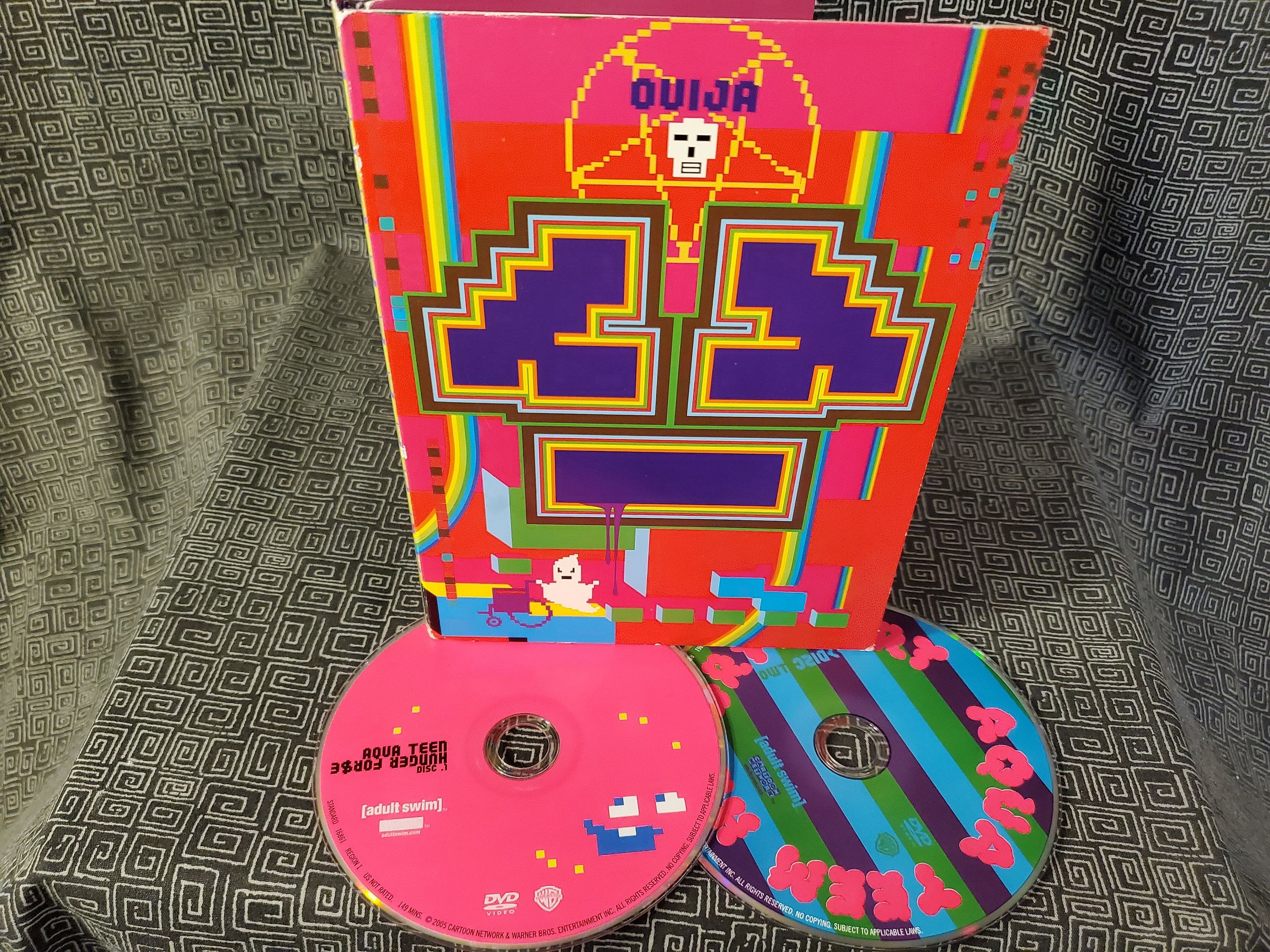 Aqua Teen Hunger Force DVD Ouija 2 Discs Adult Swim