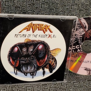 Anthrax Return Of The Killer A&#39;s CD Greatest Hits -  Bring The Noise - Indians - Among The Living - Judge Dredd - 1999