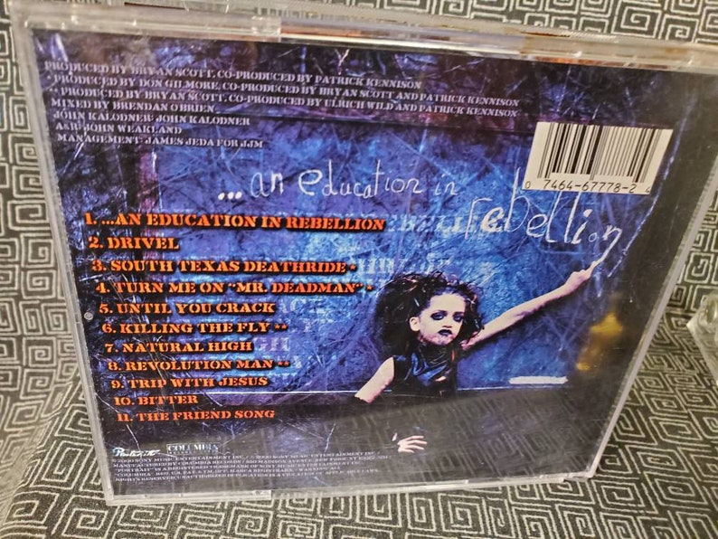 The Union Underground CD Premier album éponyme Glam Goth Etsy France