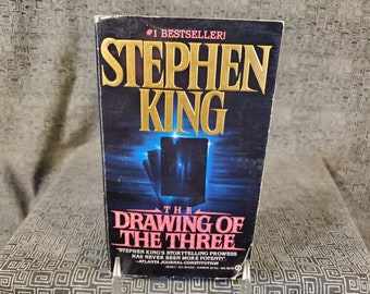 Stephen King The Drawing Of The Three  1990 Printing - Paperback Book Horror - The Dark Tower Series, Randall Flagg