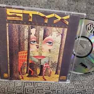 STYX The Grand Illusion CD  Come Sail Away - Miss America - Castle Walls