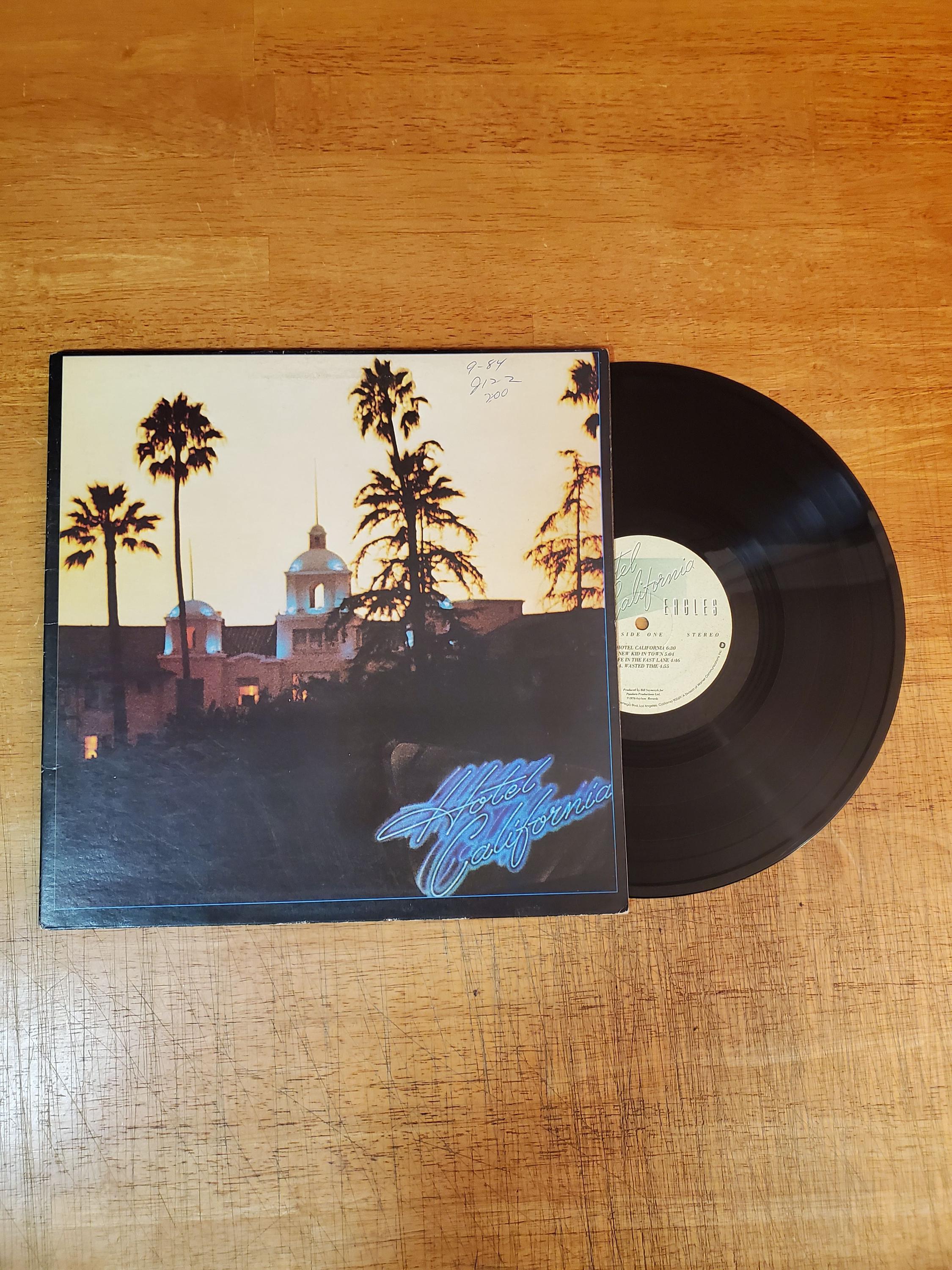 Eagles Poster Hotel California - Etsy