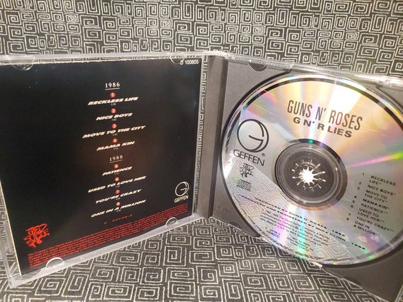 Guns N Roses LIES CD Compact Disc Axl, Izzy, Duff, Steven and