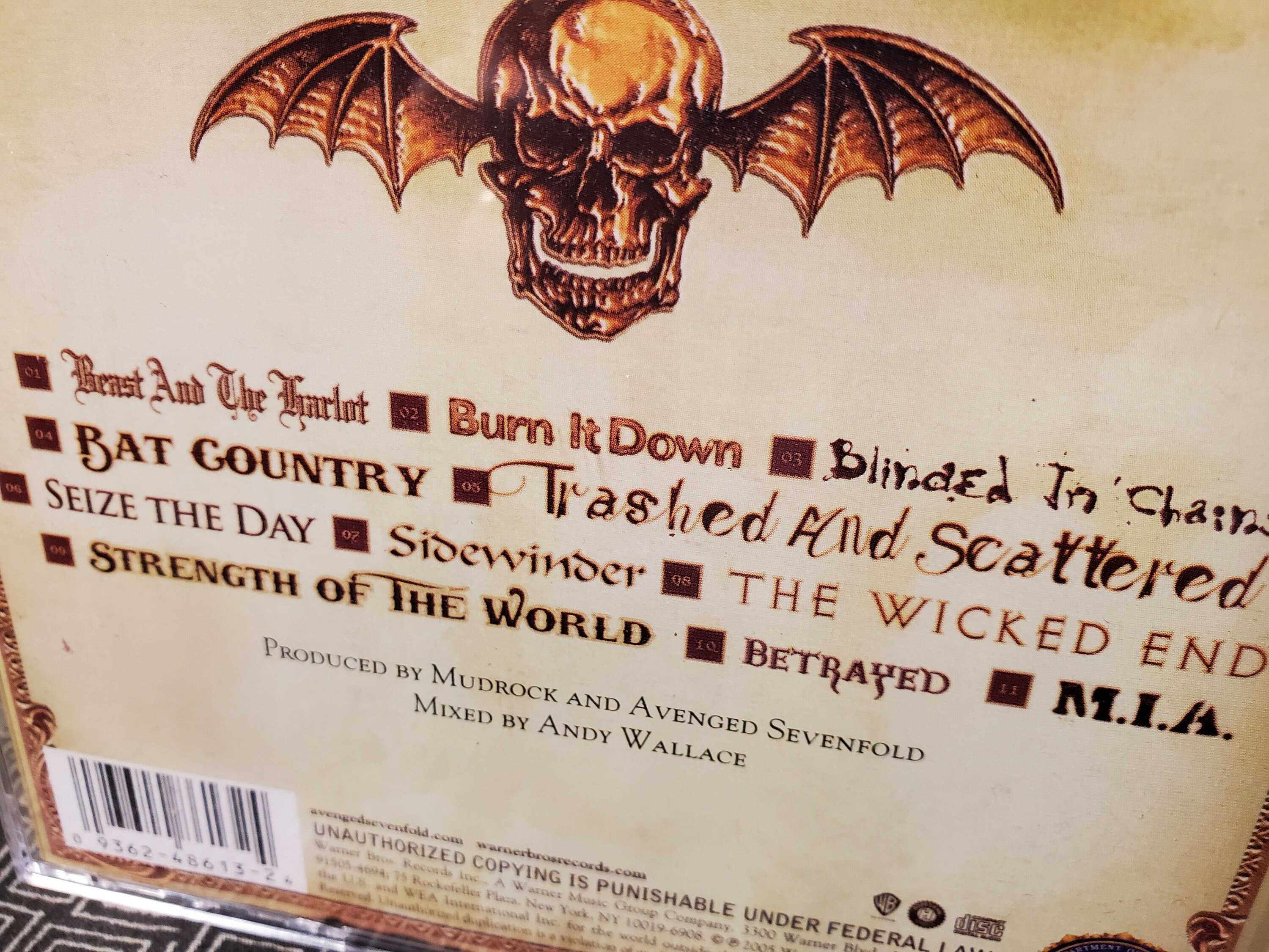 Avenged Sevenfold CD