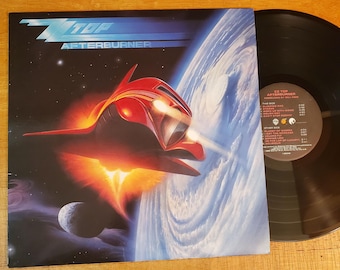 ZZ Top Vinyl Record - Afterburner - Play Tested LP Album - Vg+  1985