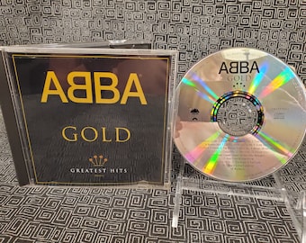 ABBA CD GOLD Greatest Hits Compact Disc - Mama Mia - Waterloo - Dancing Queen - Fernando
