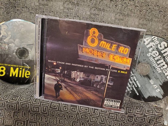 Eminem CD 8 MILE 2 Disc Set With Bonus Shady Aftermath Movie Soundtrack 