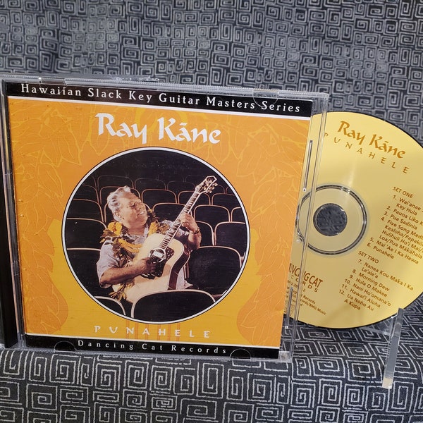 Ray Kane Hawaiian Slack Key Guitar Masters Collection CD - Rare Hawaiian Music - 1994