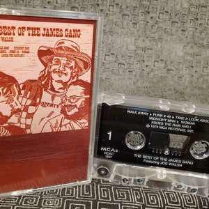 James Gang Greatest Hits CassetteTape - Joe Walsh of The Eagles Guitarist - 70&#39;s Stoner Rock