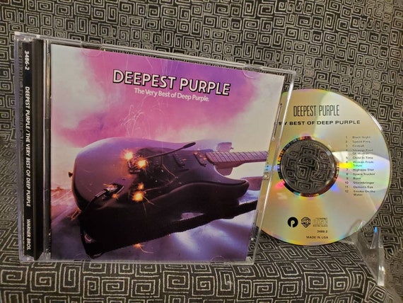 Deep Purple CD Greatest Hits Compact Disc Deepest Purple Fireball Burn  Stormbringer Speed King 