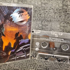 ZZ Top Recycler Cassette Tape -  Dusty Hill RIP