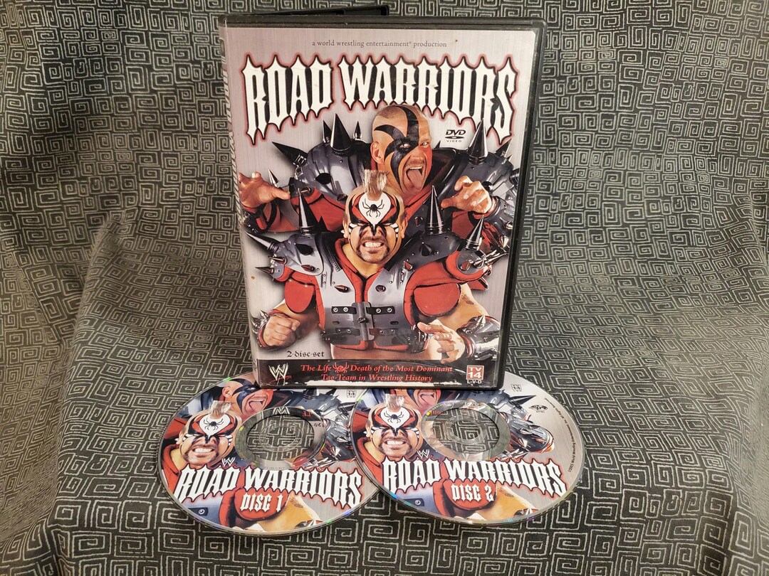 DVD WWE ロード・ウォリアーズ Road Warriors DVD Set WWF WWE Wrestling Two Discs - Awa Wcw