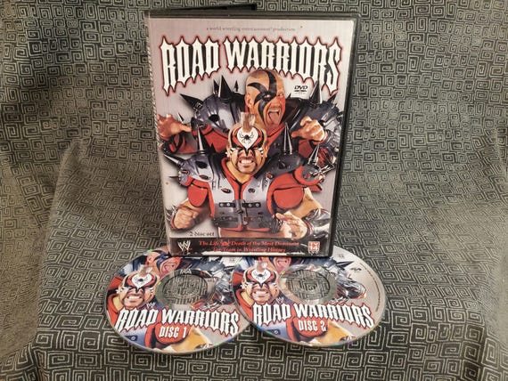 Road Warriors DVD Set WWF WWE Wrestling Two Discs - Awa Wcw