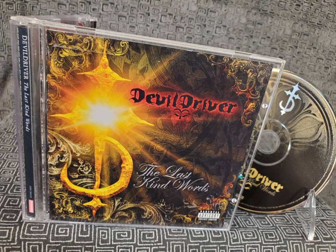 Devildriver CD the Last Kind Words - Alternative Nu Heavy Metal - Etsy