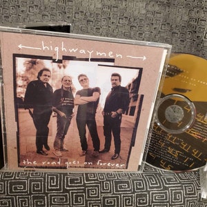 Highwaymen - Waylon Jennings - Johnny Cash - Willie Nelson - Kris Kristofferson CD - Outlaw Country - The Highwayman - The Road