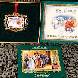 The White House Historical Association Christmas Ornament - Collectible - Honoring the Administration on Theodore Roosevelt - 26th President