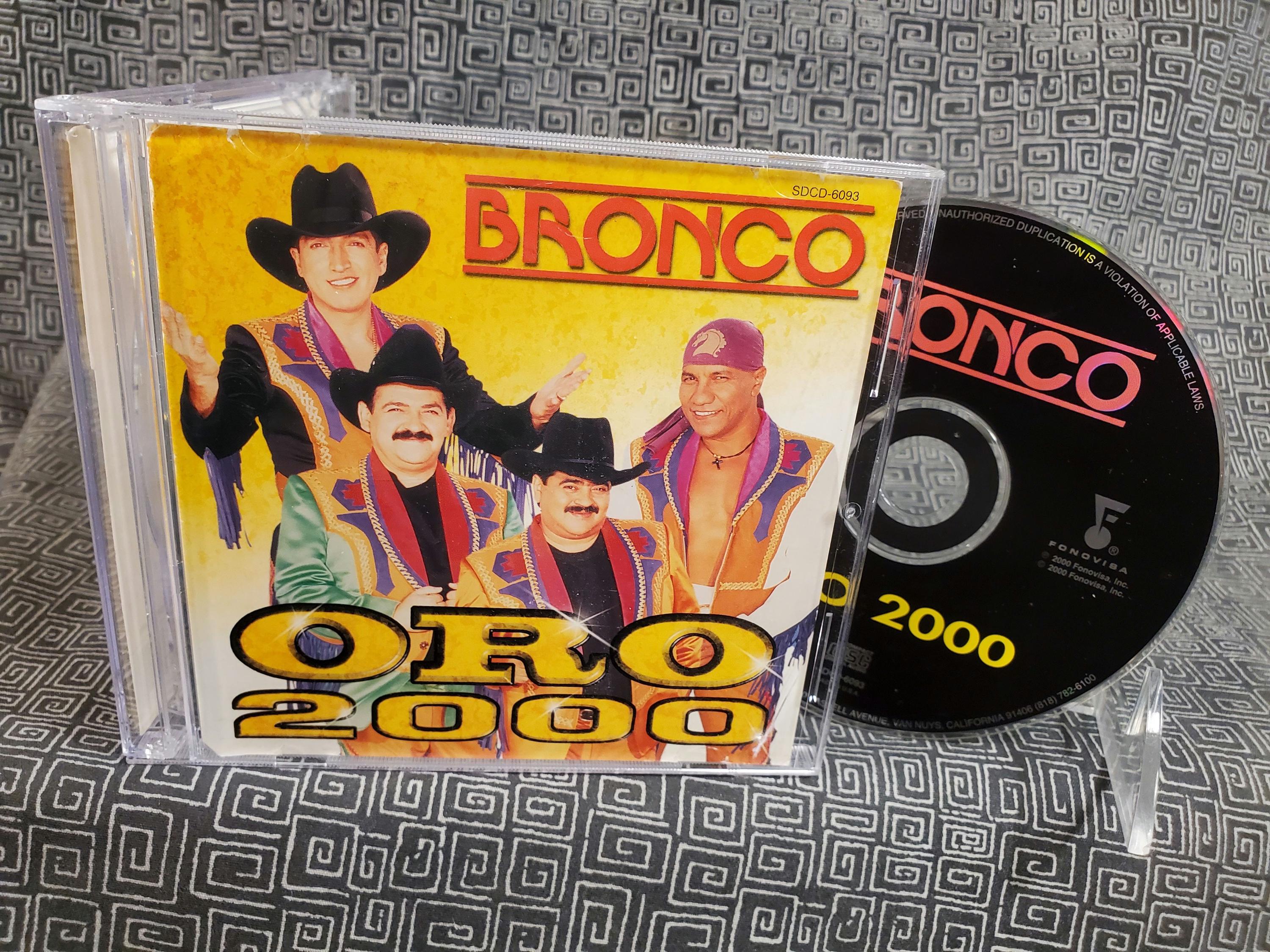 Bronco CD - Oro 2000  Ranchera Music  Norteno Songs - Latin Music Group - Corrido - Mariachi