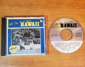Hawaiian Music CD  All The Best From Hawaii  Ukulele -Slack Key Guitar