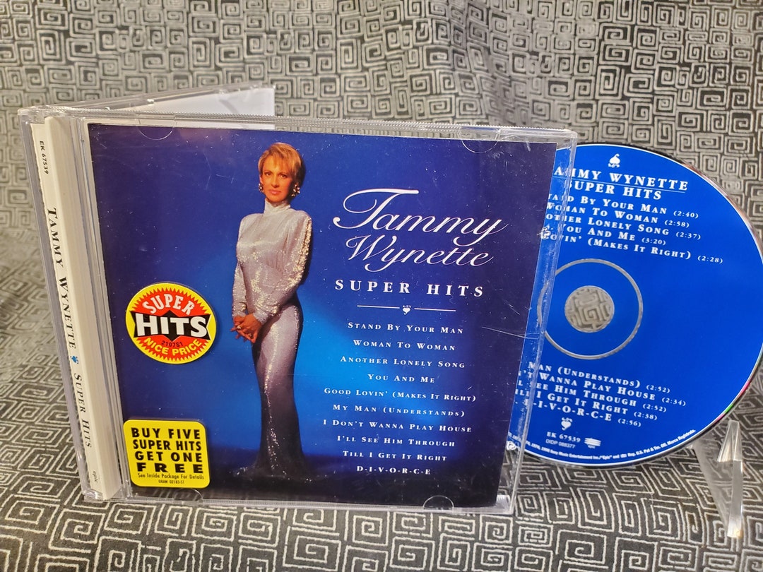 Tammy CD Best of Greatest Hits Stand by Your Man DIVORCE Etsy