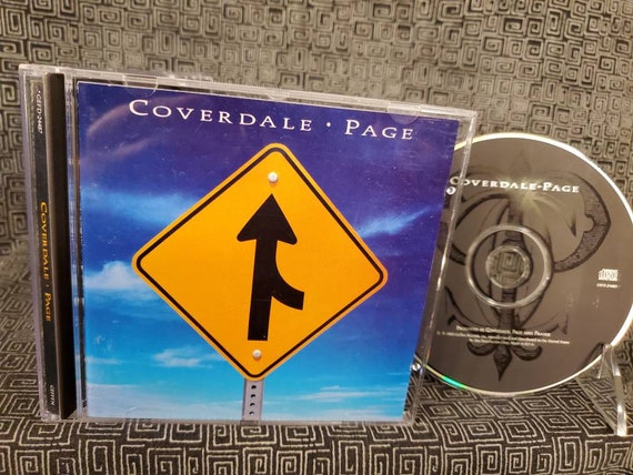 Coverdale Page CD - Jimmy Page From Led Zeppelin and David