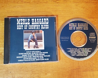 Merle Haggard CD Best Of Greatest Hits  Outlaw Blues Country Music