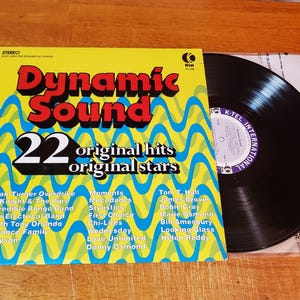 KTEL Dynamic Sound Vinyl Record - Play Tested LP Album - Various 70s Hit Rock Songs - Vg+ - Original 1974- James Brown - Marie Osmond