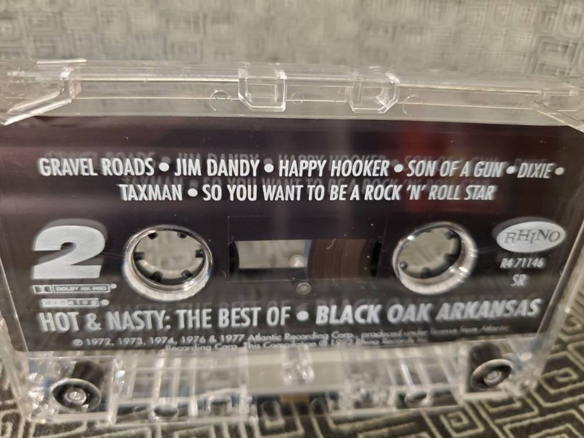Black Oak Arkansas Greatest Hits Cassette Tape Hot and Etsy UK