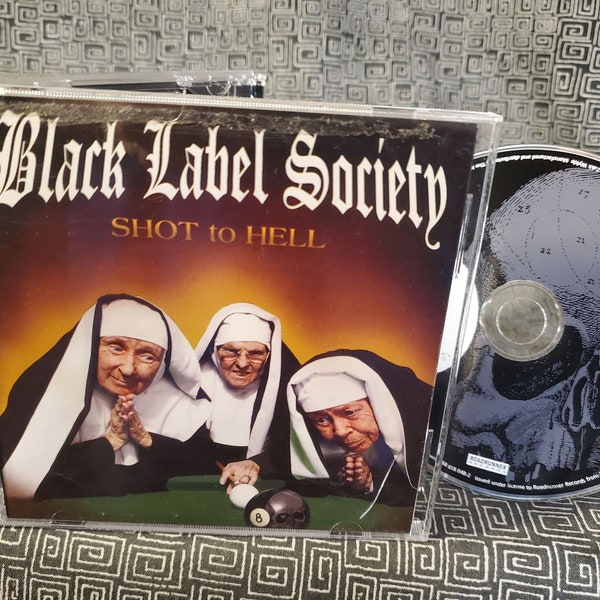 Zakk Wylde  Black Label Society CD  Shot To Hell - Ozzy Osbourne of Black Sabbath Guitarist - BLS