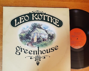 Leo Kottke Vinyl Record - Greenhouse - Play Tested LP Album - Vg+ 1972