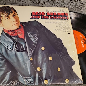 Eric Burden and the Animals Vinyl LP - Greatest Hits - Play Tested Record - VG+/VG+  Classic 60s Rock Music - Original 1969 Polydor