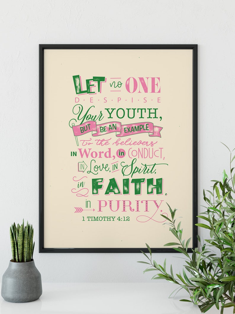1 Timothy 4 12 Bible Verse Print Nursery Wall Art Childrens Etsy 1-timothy-4-12-bible-verse-print-nursery-wall-art-childrens-etsy