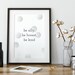 PRINTABLE Wall Art, Black and White Typography Printable, Inspirational ...