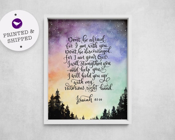 fear not for i am your god bible verse