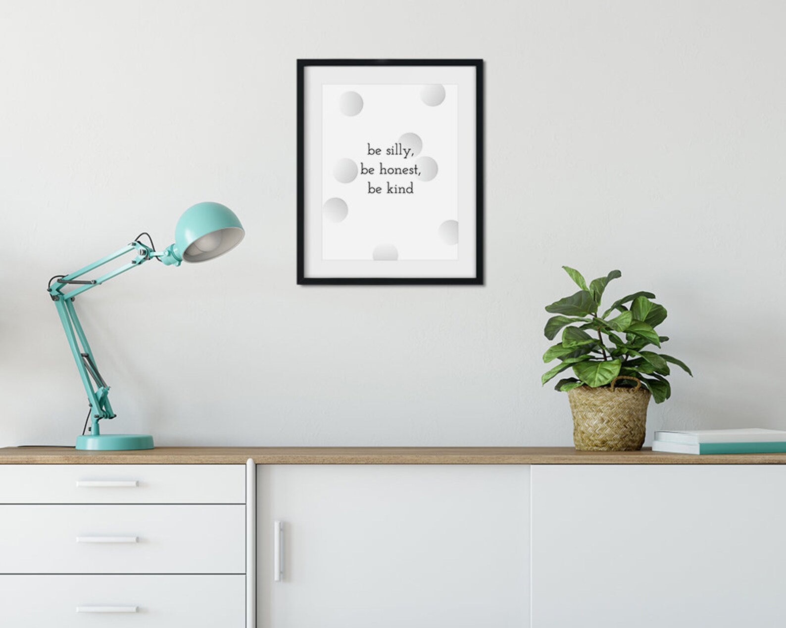 PRINTABLE Wall Art, Black and White Typography Printable, Inspirational ...