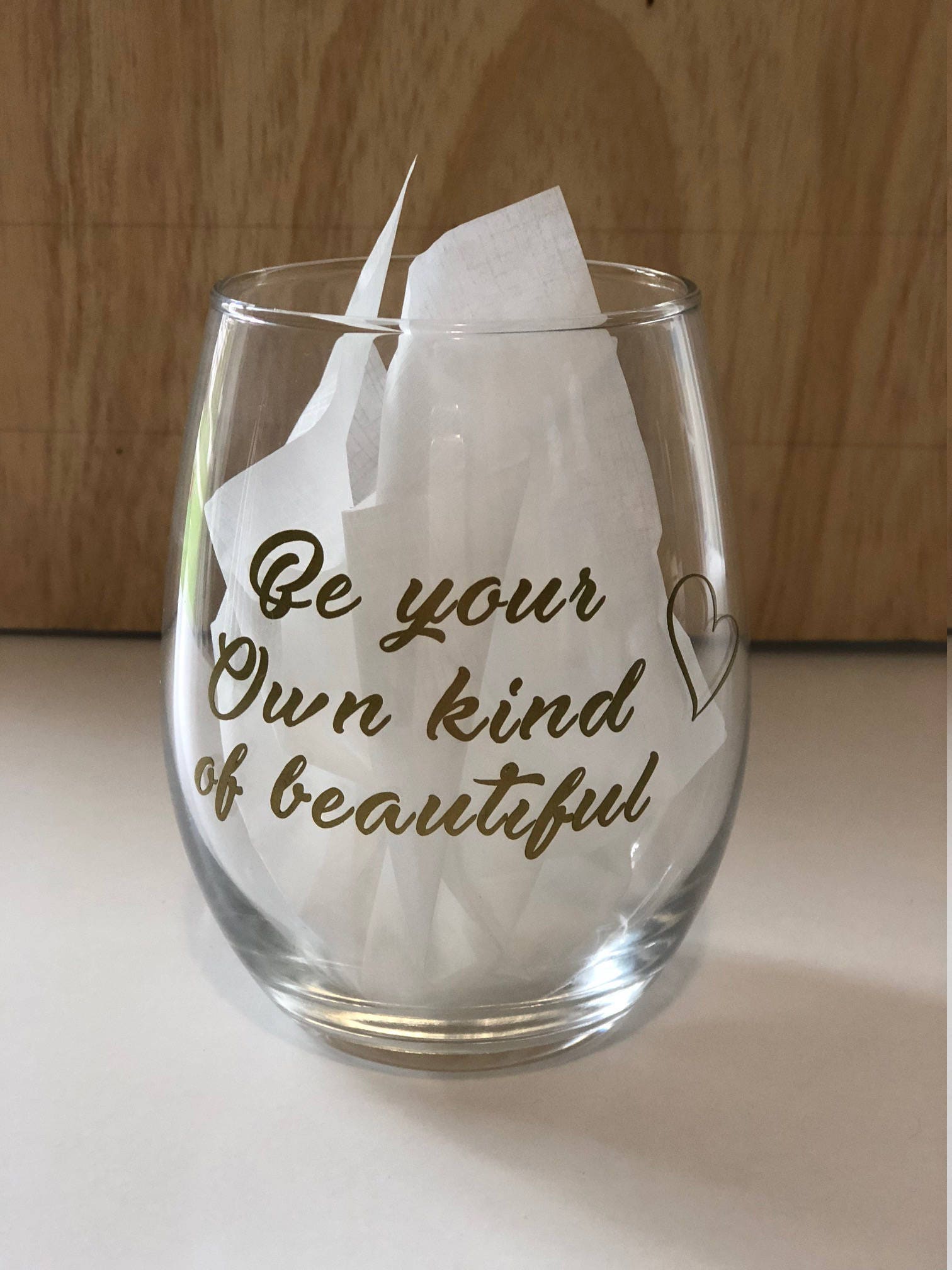 Decorate Stem or Stemless Wine Glasses with a Vinyl Cutter
