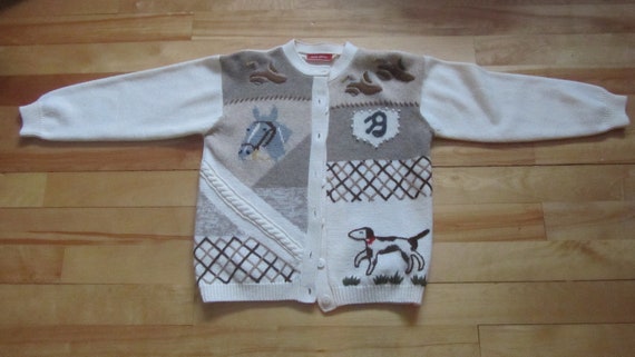 René Derhy Vintage cardigan. 80's .