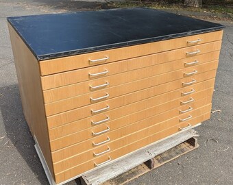 Flat File Cabinet Etsy