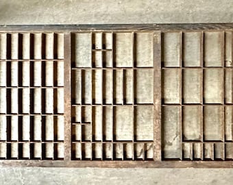 Cajón para impresoras Hamilton Letterpress California Job Type