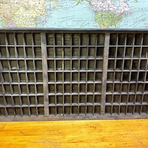 Hamilton Letterpress Triple Case Printers szuflada