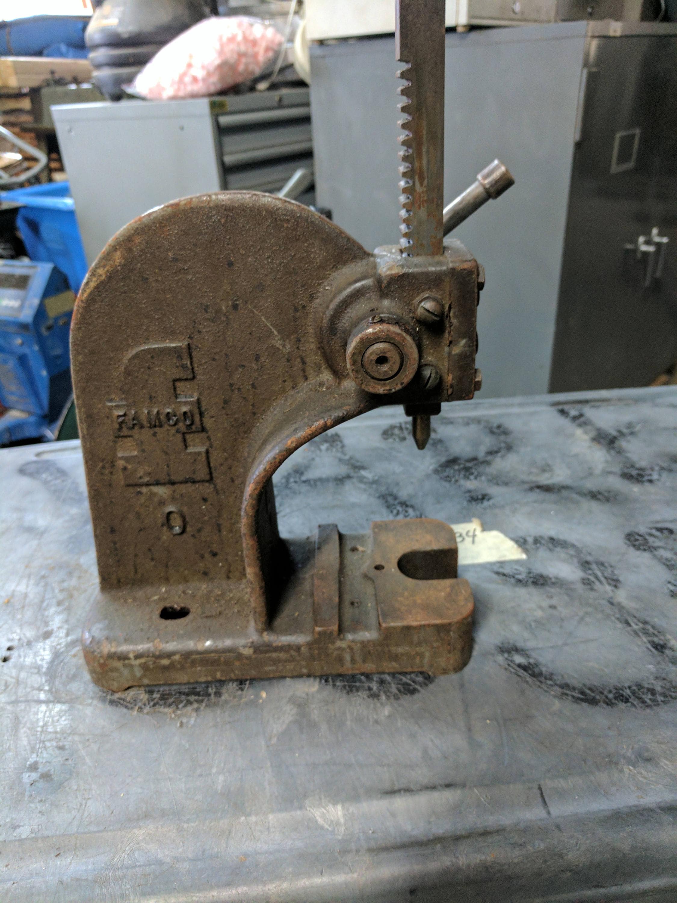 Vintage Famco Arbor Press No 0 Etsy