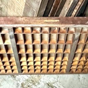 Tiroir pour imprimantes Hamilton Letterpress Triple Job Type