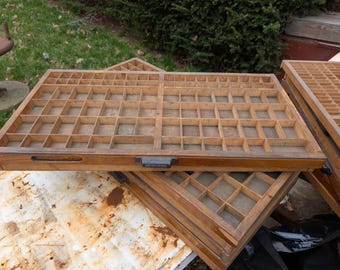 Tipo de trabajo de impresión tipográfica Cajón de impresoras de cajas