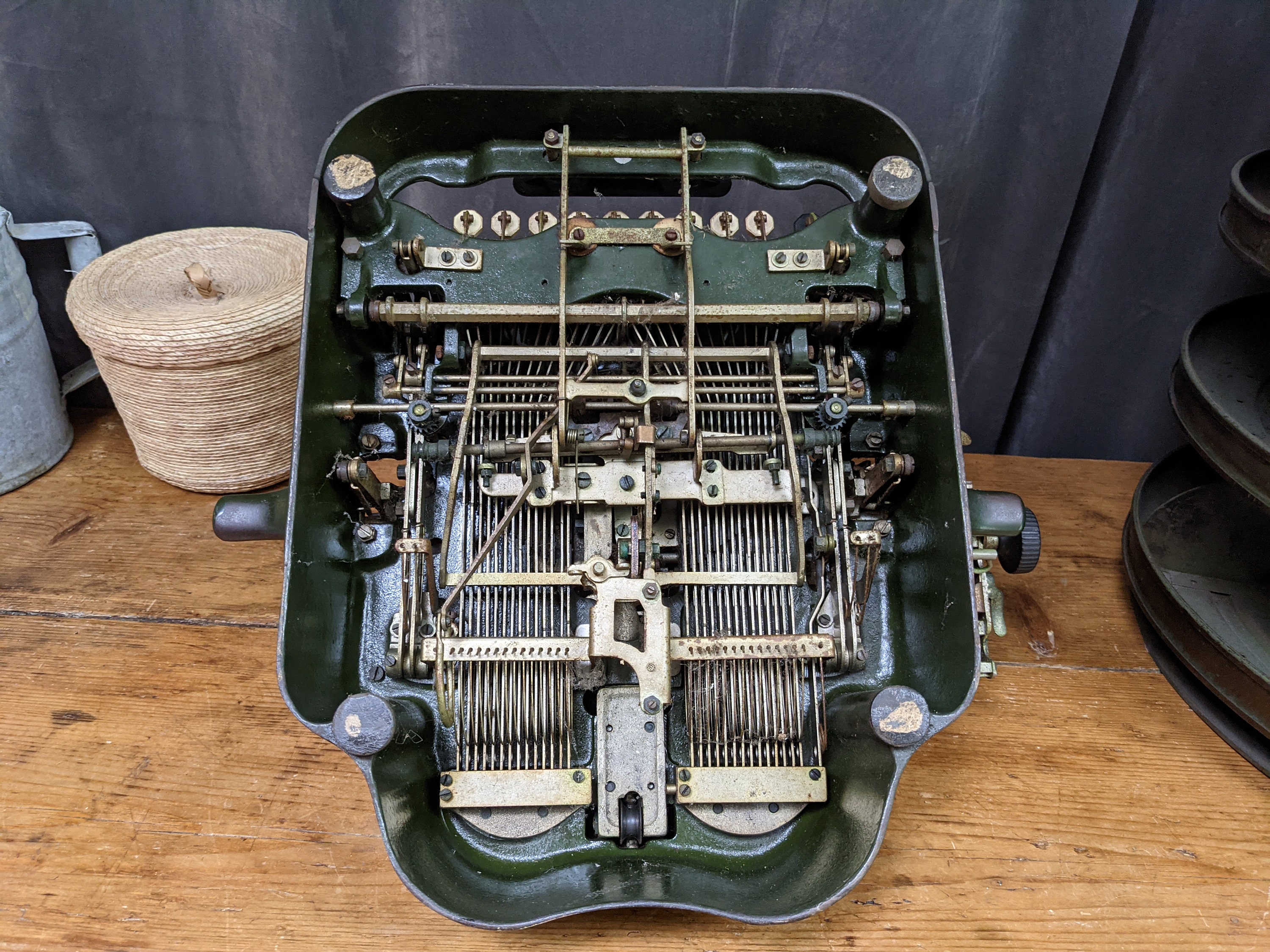 アンティーク オリバー No 9 タイプライター バットウィング 1921