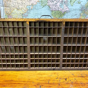 Hamilton Letterpress Triple Case  Printers Drawer