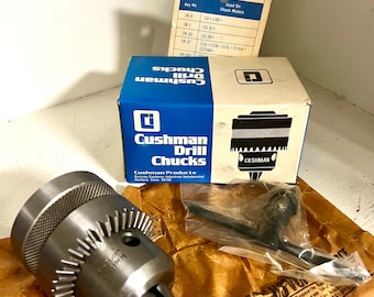 Cushman Ball Bearing Industrial Drill Chuck 3/16”-3/4” 3JT
