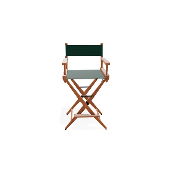 Director Chair Bar Height Folding Arm Chair Forest Green Etsy