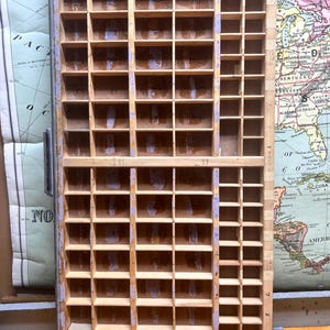 Hamilton Letterpress Wells Job Case Job Type Case Printers Drawer