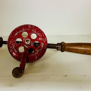 Vintage Schneebesen Bohrmaschine