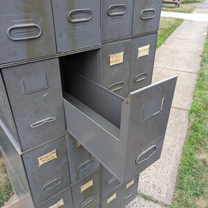 Vintage Safe-t-stack File Storage Stackable Units 2 Drawer - Etsy